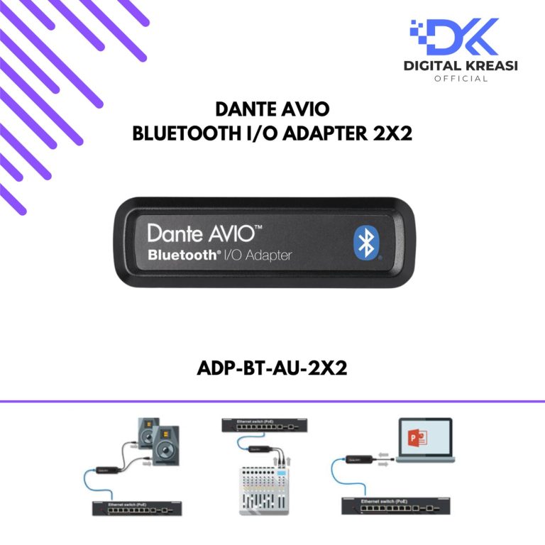 Dante AVIO Bluetooth I/O Adapter - Dante Converter